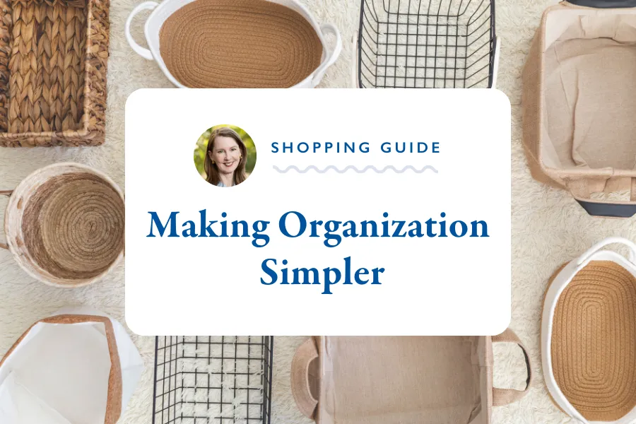 Gretchen Rubin’s Recommendations: Making Organizing Simpler