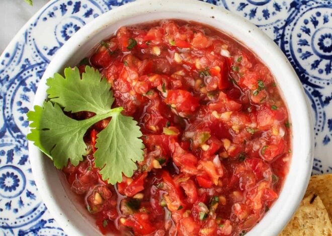 Homemade Salsa Recipe – Love and Lemons
