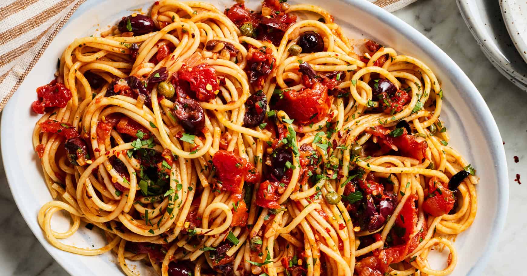 Pasta Puttanesca Recipe – Love and Lemons