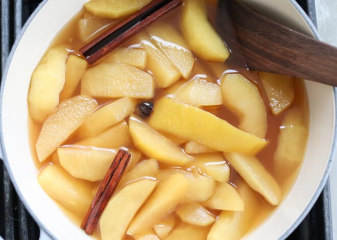Stewed Apples with Warming Spices