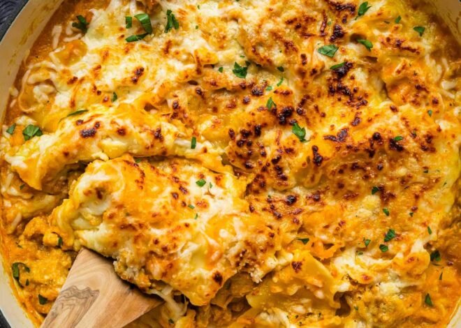 Pumpkin Lasagna Skillet – Skinnytaste