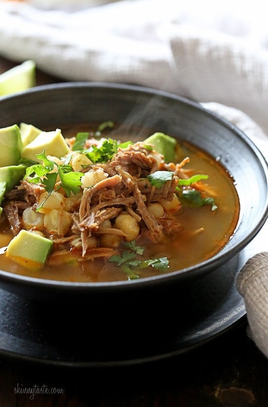 Pozole Rojo Recipe (Made Fast in the Instant Pot!) l Skinnytaste Pozole Rojo Recipe (Made Fast in the Instant Pot!) l Skinnytaste
