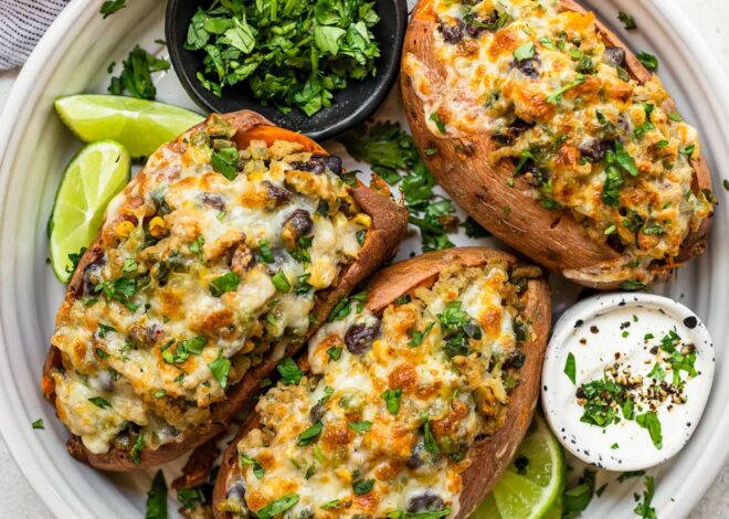 Southwest Stuffed Sweet Potatoes – Skinnytaste