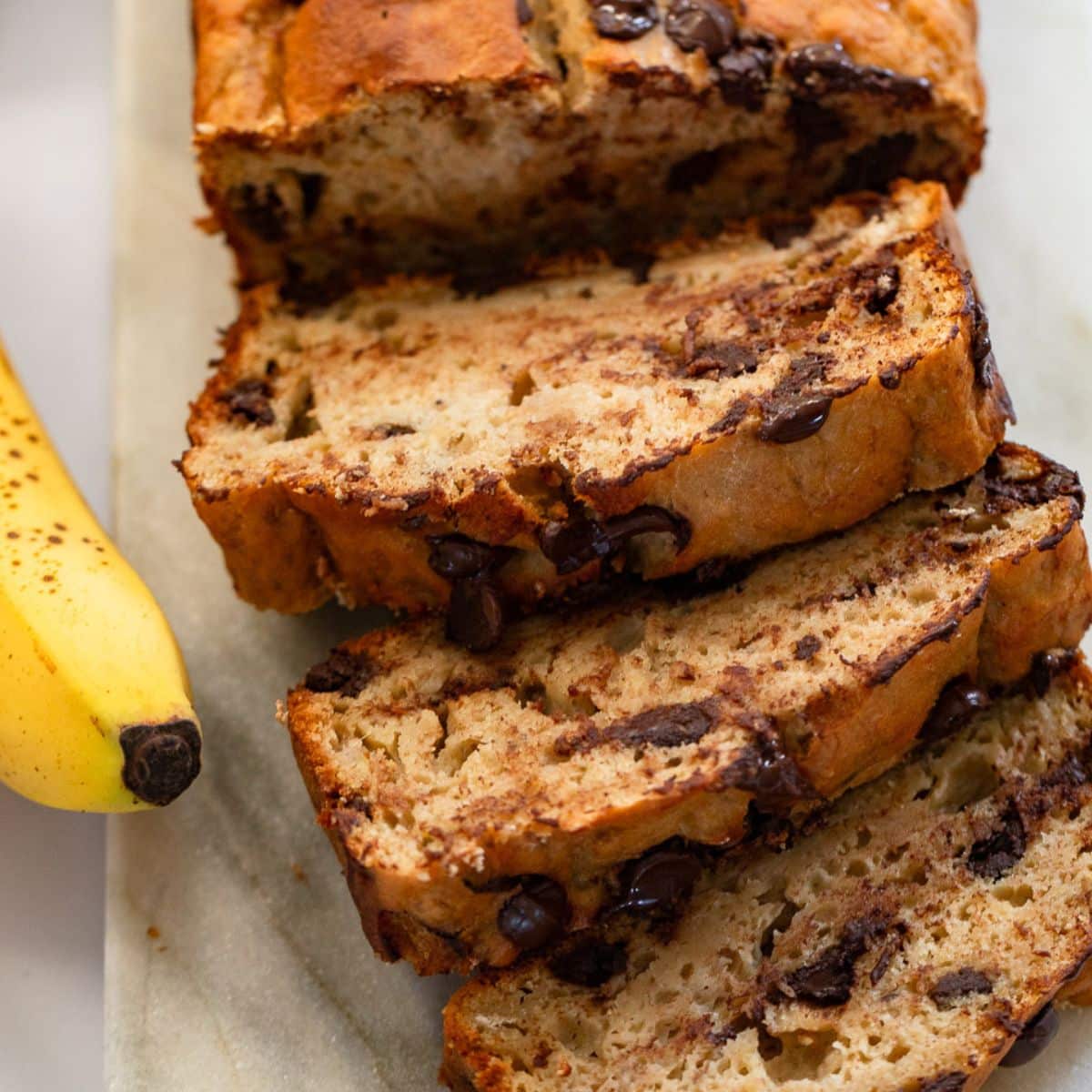 Healthy Banana Bread with Oat Flour (Lazy Girl Approved!)