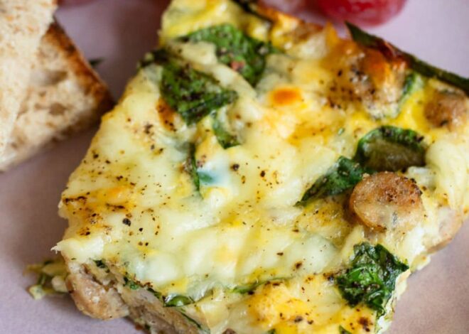 High-Protein Egg Bake for Busy Mornings