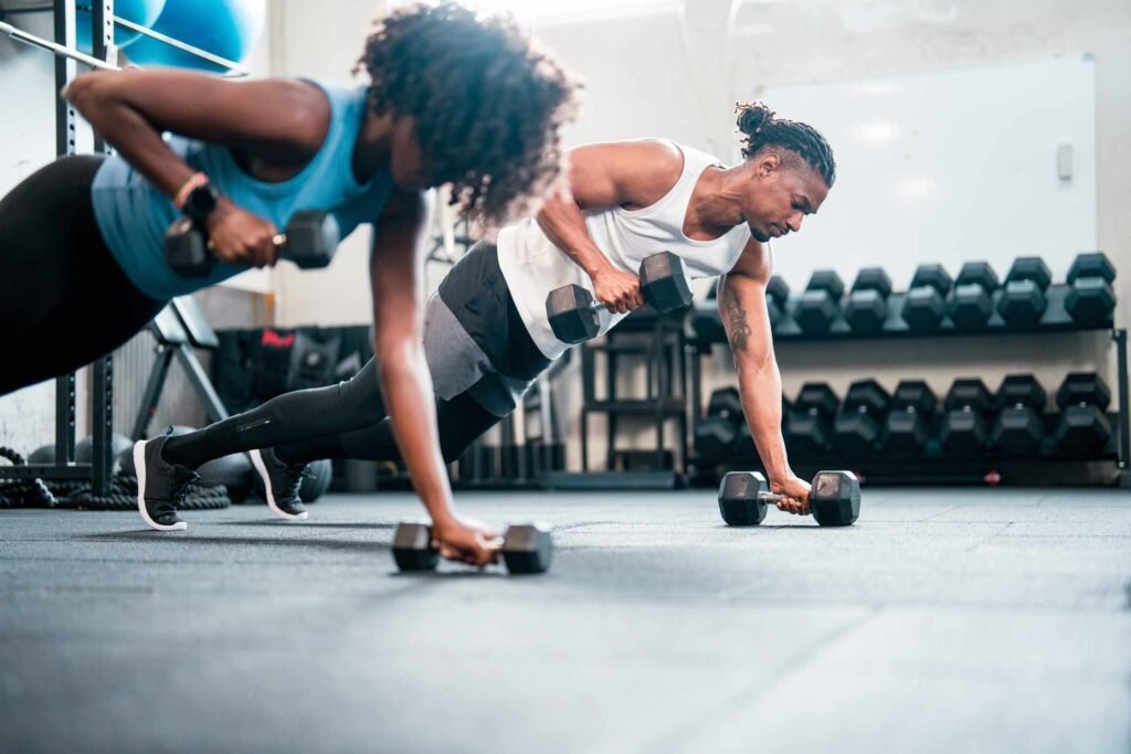 What happens to your blood pressure when you do strength training