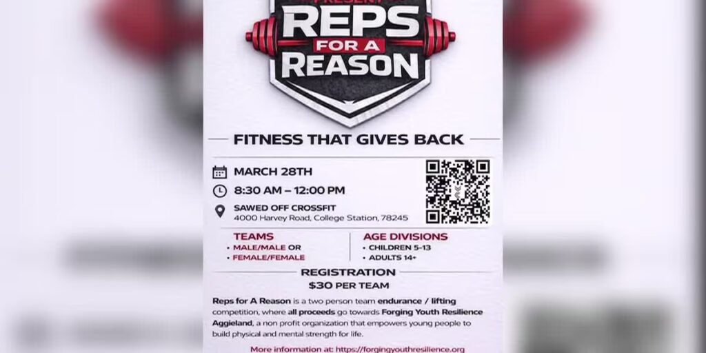 Rips for a Reason brings fitness and mentorship to College Station